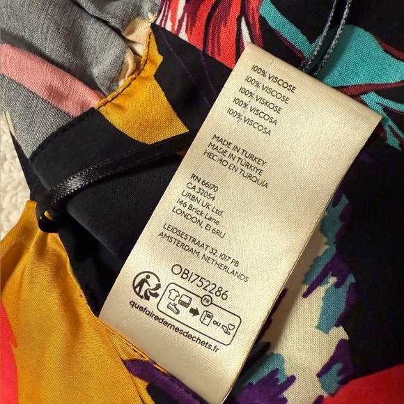 Free People Seraphina Floral Halter Top in Black Combo Multicolor Cropped Wrap - Picture 10 of 15